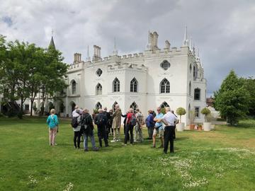 the group at Strawberry Hill House