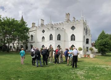the group at Strawberry Hill House