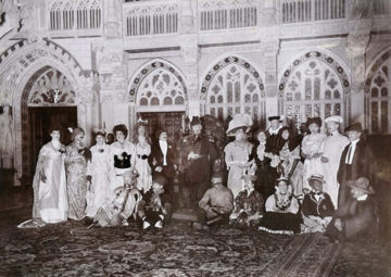 bal masque de haar castle c1900
