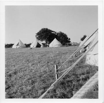 bell tents and highdown
