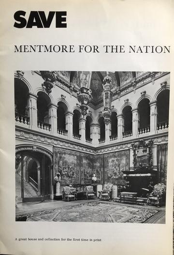 save mentmore for the nation booklet cover 
